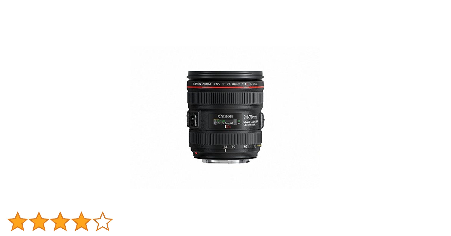 ★ Canon キャノン EF 24-70mm 4L IS USM Canon EF 24-70mm f/4.0L is USM Standard Zoom Lens : CANON